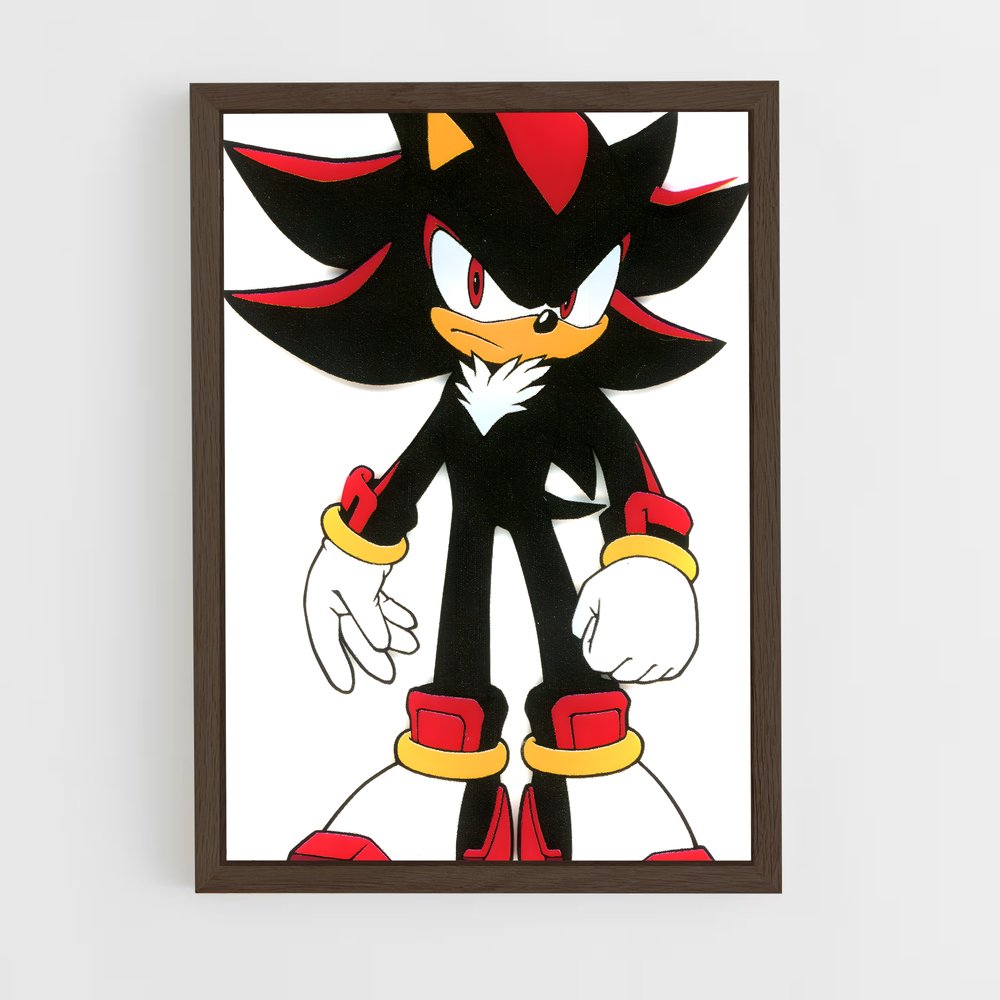 Poster Sonic Shadow (vue 5)